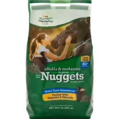 Manna Pro Alfalfa & Molasses Bite-Sized Nugget Treats for Horses