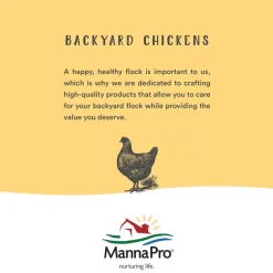 Manna Pro 16% All Flock Crumbles with Probiotics (8 lb)