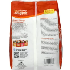 Manna Pro Carrots & Spice Bite-Sized Nugget Treats for Horses (4 lb)