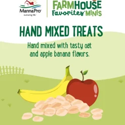 Manna Pro Farmhouse Favorites Treats For Mini Horse & Mini Donkey (3 lb)