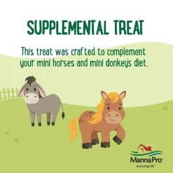 Manna Pro Farmhouse Favorites Treats For Mini Horse & Mini Donkey (3 lb)