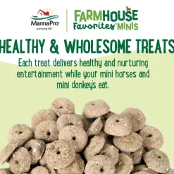 Manna Pro Farmhouse Favorites Treats For Mini Horse & Mini Donkey (3 lb)