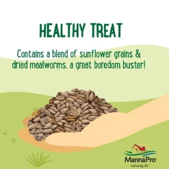 Manna Pro Farmhouse Favorites Mealworm Coop Cakes for Poultry (3 cakes)