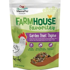Manna Pro Farmhouse Favorites Garden Treat Thyme Mixed Grains for Poultry (4 lb)
