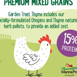 Manna Pro Farmhouse Favorites Garden Treat Thyme Mixed Grains for Poultry (4 lb)