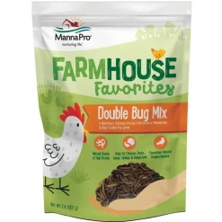Manna Pro Farmhouse Favorites Double Bug Mix Poultry Treat (2 lb)