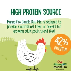 Manna Pro Farmhouse Favorites Double Bug Mix Poultry Treat (2 lb)