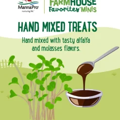 Manna Pro Farmhouse Favorites Treats For Mini Goat & Mini Cattle (3 lb)