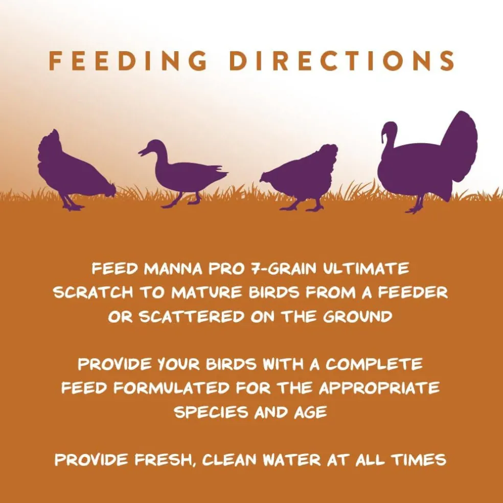 Manna Pro 7-Grain Ultimate Scratch Poultry Treat (10 lb)