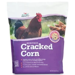 Manna Pro Heritage Cracked Corn with Purple Corn for Poultry Birds (10 lb)