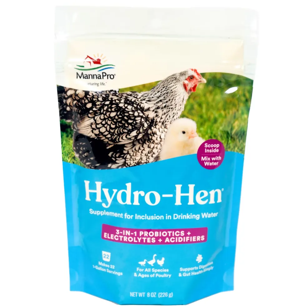 Manna Pro Hydro-Hen 3-in-1 Water Supplement for Poultry