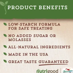Manna Pro Nutrigood Low Sugar Apple Snax Treats for Horses (4 lb)