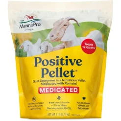 Manna Pro Positive Pellet Medicate Goat Dewormer Pellet (6 lb)