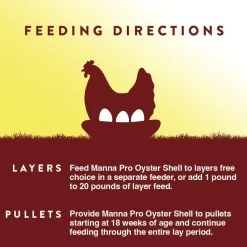 Manna Pro Products Oyster Shell Poultry Supplement (5 lb)