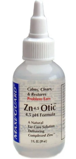 MAXI/GUARD Zn4.5 Otic Natural Ear Care Solution with Complexed Zinc