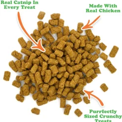 Meowijuana Crunchie Munchies Chicken Flavor Catnip Treats (3 oz)