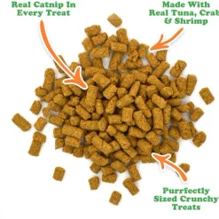 Meowijuana Crunchie Munchies Seafood Medley Flavor Catnip Treats (3 oz)