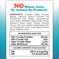 Meowijuana Crunchie Munchies Seafood Medley Flavor Catnip Treats (3 oz)