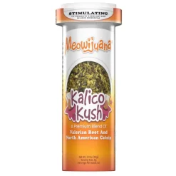 Meowijuana Kalico Kush Catnip & Valerian Root Blend Catnip (0.917 oz)