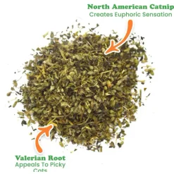 Meowijuana Kalico Kush Catnip & Valerian Root Blend Catnip (0.917 oz)