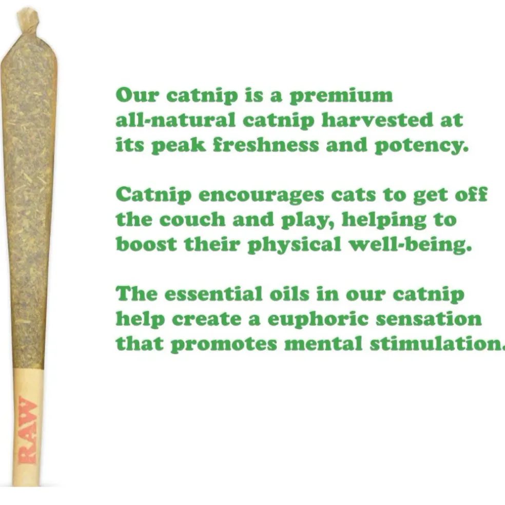 Meowijuana King Meowy J's Catnip Joints