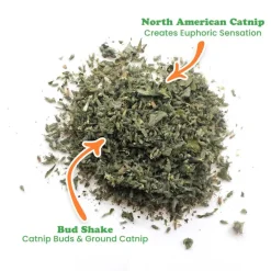 Meowijuana Meowi-Waui Ground Catnip & Catnip Buds (0.917 oz)
