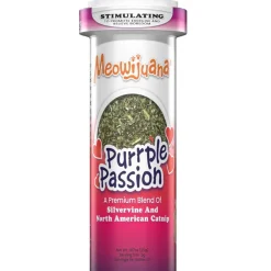 Meowijuana Purrple Passion Catnip & Silvervine Blend Catnip (0.917 oz)