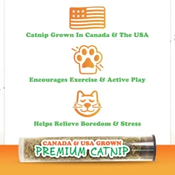 Meowijuana Refillable Get Stuffed Stocking Catnip Toy