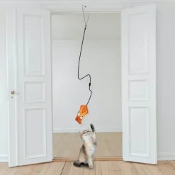 Meowijuana Refillable Jump 'n' Jamb Deep Sea Squid Hanging Cat Toy