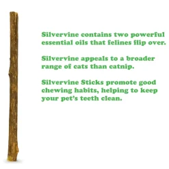 Meowijuana Silvervine Sticks for Cats (6 ct)