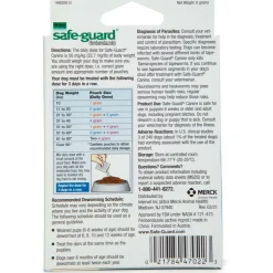 Merck Safe-Guard Canine Dewormer for Dogs 6 weeks and older (2g x 3 sachets)