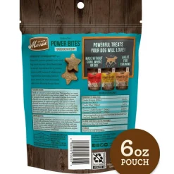 Merrick Power Bites Soft & Chewy Grain Free Real Turducken Dog Treats (6 oz)