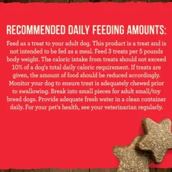 Merrick Power Bites Soft & Chewy Grain Free Real Beef Dog Treats (6 oz)