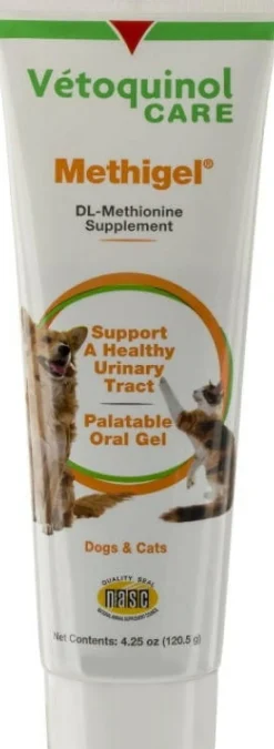 Methigel Urinary Supplement for Cats & Dogs (4.25 oz tube)