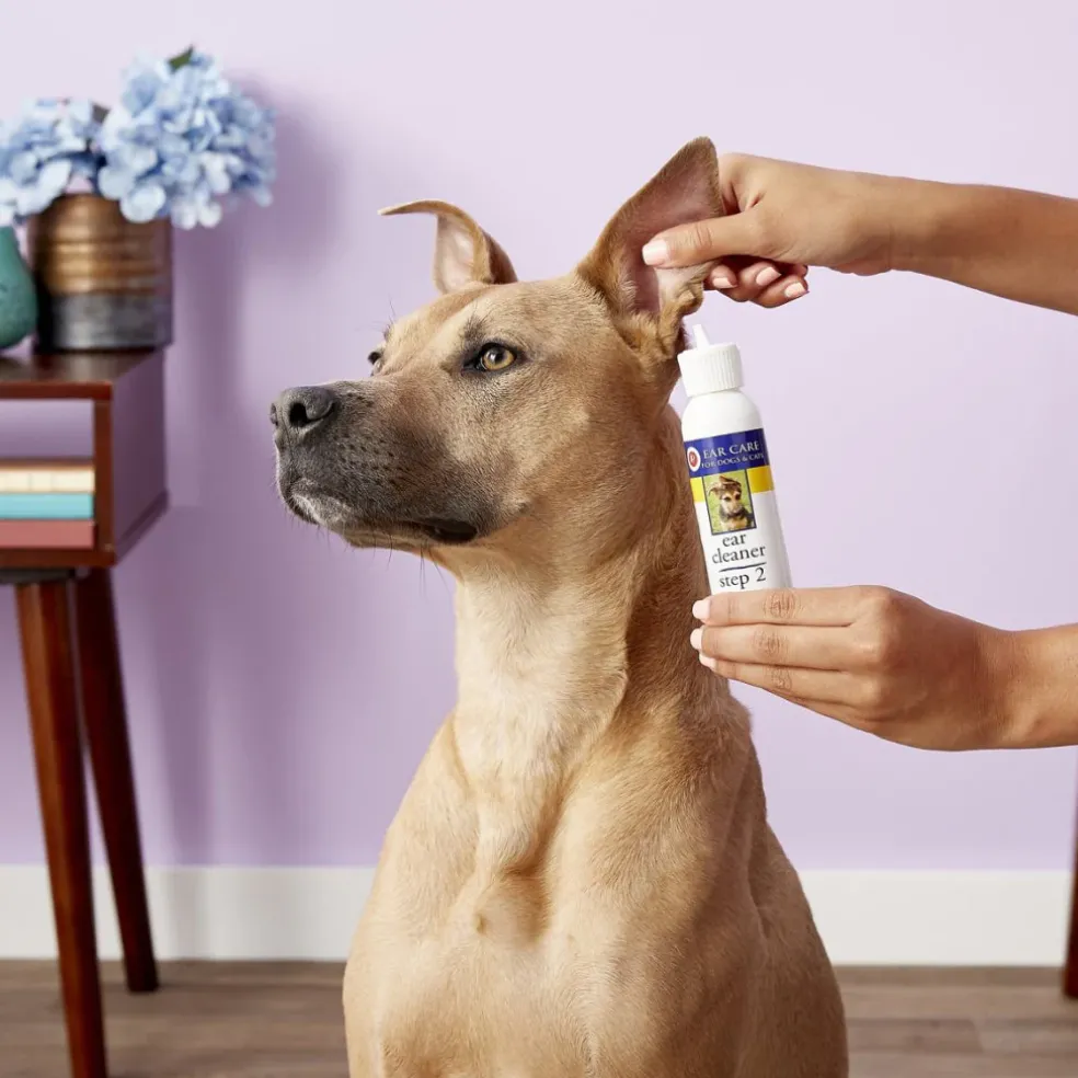 Miracle Care Ear Cleaner for Dogs Step 2