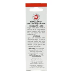 Miracle Care Kwik-Stop Styptic Powder for Dogs, Cats & Birds
