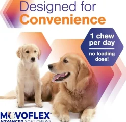 MovoFlex ADVANCED Joint Support for Large Dogs (60 soft chews)