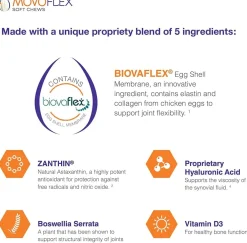MovoFlex Joint Support for Medium Dogs (60 soft chews)