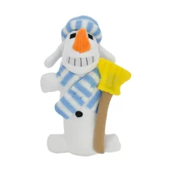 MulitPet Loofa Snowman Plush Dog Toy