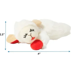 Multipet Lamb Chop Plush Toy with Catnip For Cats