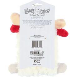 Multipet Lamb Chop Squeaker Mat Plush Dog Toy 9