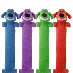 Multipet Loofa Dog The Original Squeaky Plush Toy For Dogs (Color Varies)