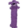 Multipet Loofa Floppy Light-Weight Stuffing-Free Plush Toy For Dogs (Color Varies), 12 inches