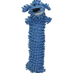 Multipet Loofa Floppy Light-Weight Stuffing-Free Plush Toy For Dogs (Color Varies), 12 inches