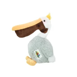 MultiPet Margaritaville Seaside Animals Plish Dog Toy, Assorted Animals (Pelican, Rooster, Manatee) 9