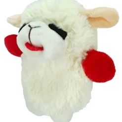 MultiPet Mini Lamb Chop Crinkle Dog Toy 6