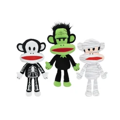 Multipet Paul Frank Julius Halloween PLush Dog Toy, Assorted Characters, 12", 1 count
