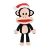 MultiPet Paul Frank Julius with Santa Hat Plush Dog Toy, 18"