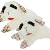 Multipet Rainbow Lamb Chop Plush Dog Toy 10.5"