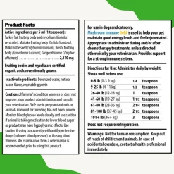 Mushroom Immune Gold - Holistic Cancer Support for Cats (8 oz)